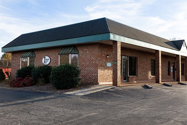Insurance Center - Nashville, NC - Insurance Center Office Located in Nashville North Carolina on a Clear Sky Day