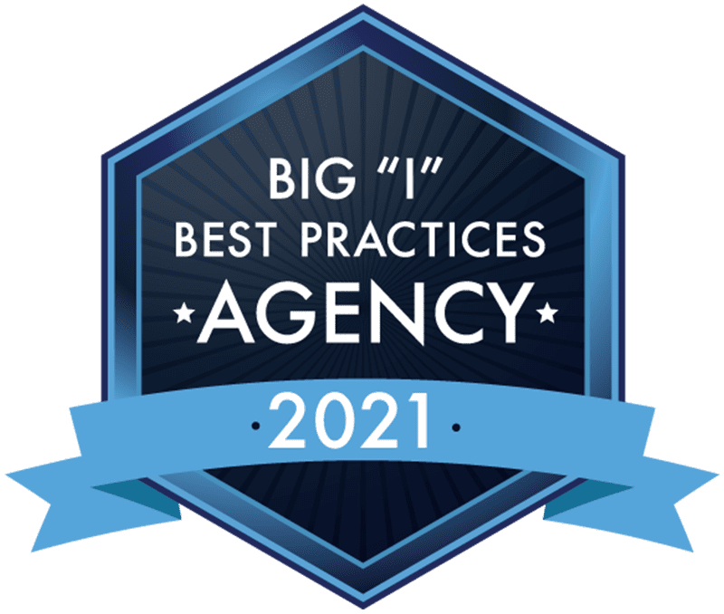 Big I Best Practices Agency 2021 Badges